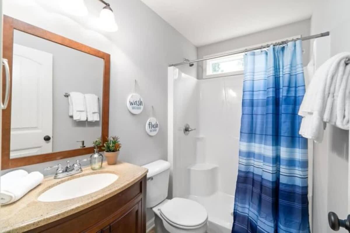 The Campbell Carriage House Apartman Clarksville Kültér fotó